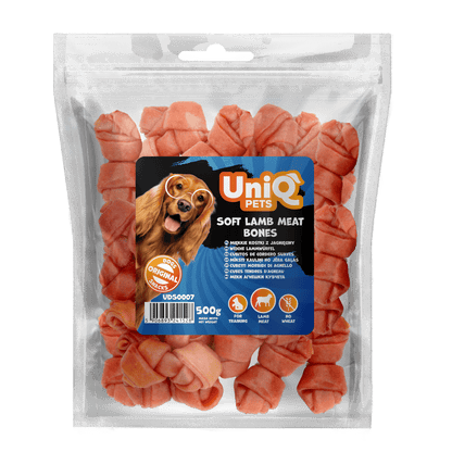 UNIQ PETS grickalice za pse, 500g, mekane kosti od jagnjećeg mesa