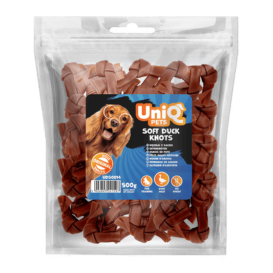 UNIQ PETS grickalice za pse 500g mekane kosti od pačijeg mesa Volcano